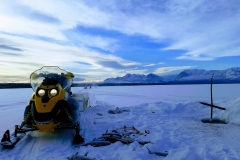 Fishing at Cli Lake